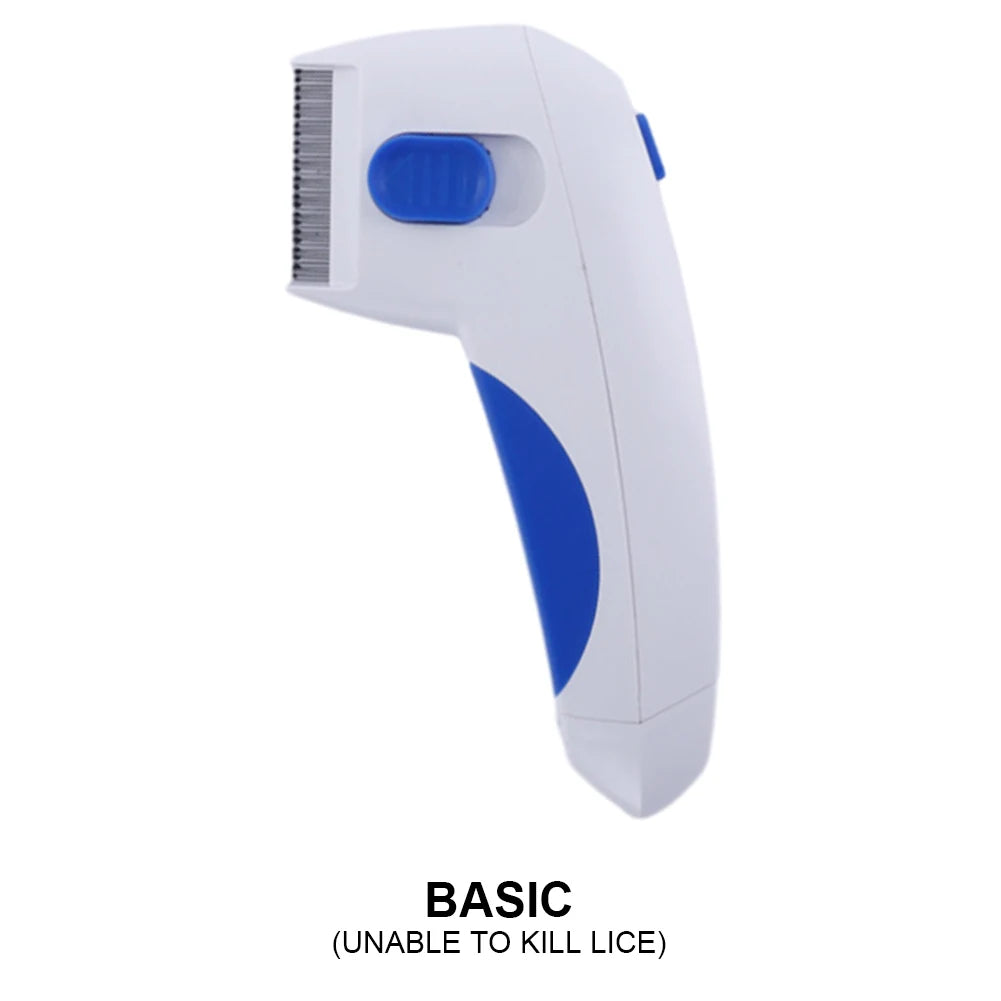 Flea Comb Electric Pet Anti Flea Tick Pest Cat Dog Safe Kills Fleas Pet Supply for Dandruff Removal/Hair Stains/Removing Fleas