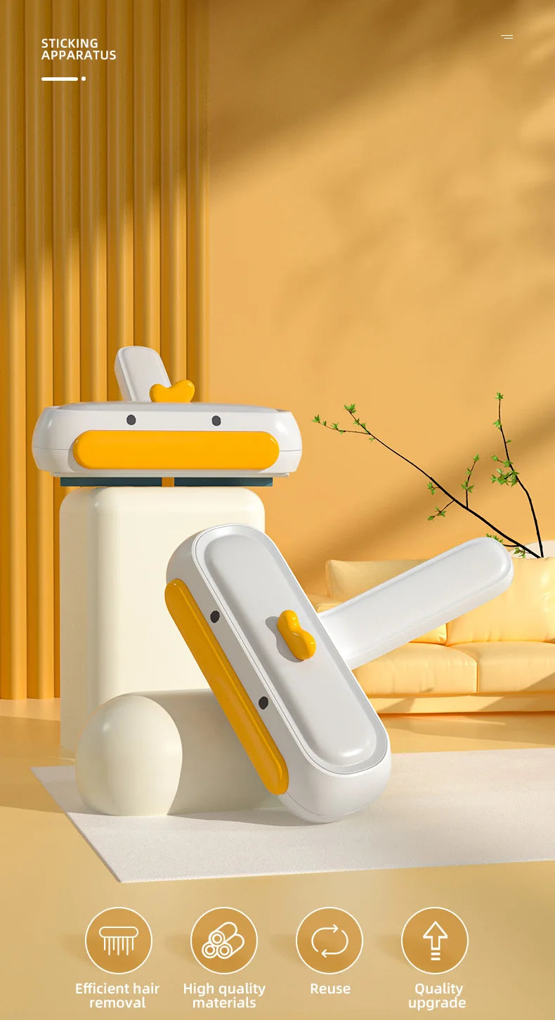 Pet Hair Roller Remover Dog Convenient Cleaning for Cats Fur Clean Brush Base Home Furniture Sofa Clothes Cleaner Brush