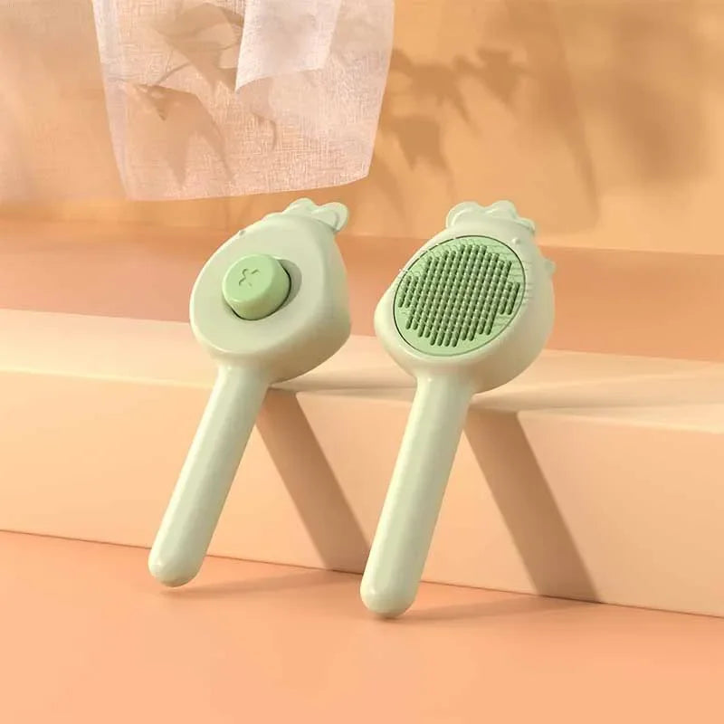 Pet Massage Brushes Cat Comb Hair Removal Pet Grooming BrushSelf Grooming Brush for Kitten Removes Tangles Loose Fur Cats Dogs
