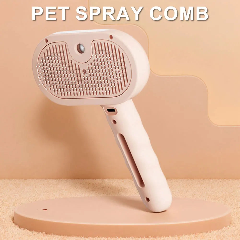 3 in 1 Cat Steam Brush Cat Hair Brush Pet Brush Pet Hair Cleaning Brush Comb for Shedding & Grooming for Cats Dogs Small Animals