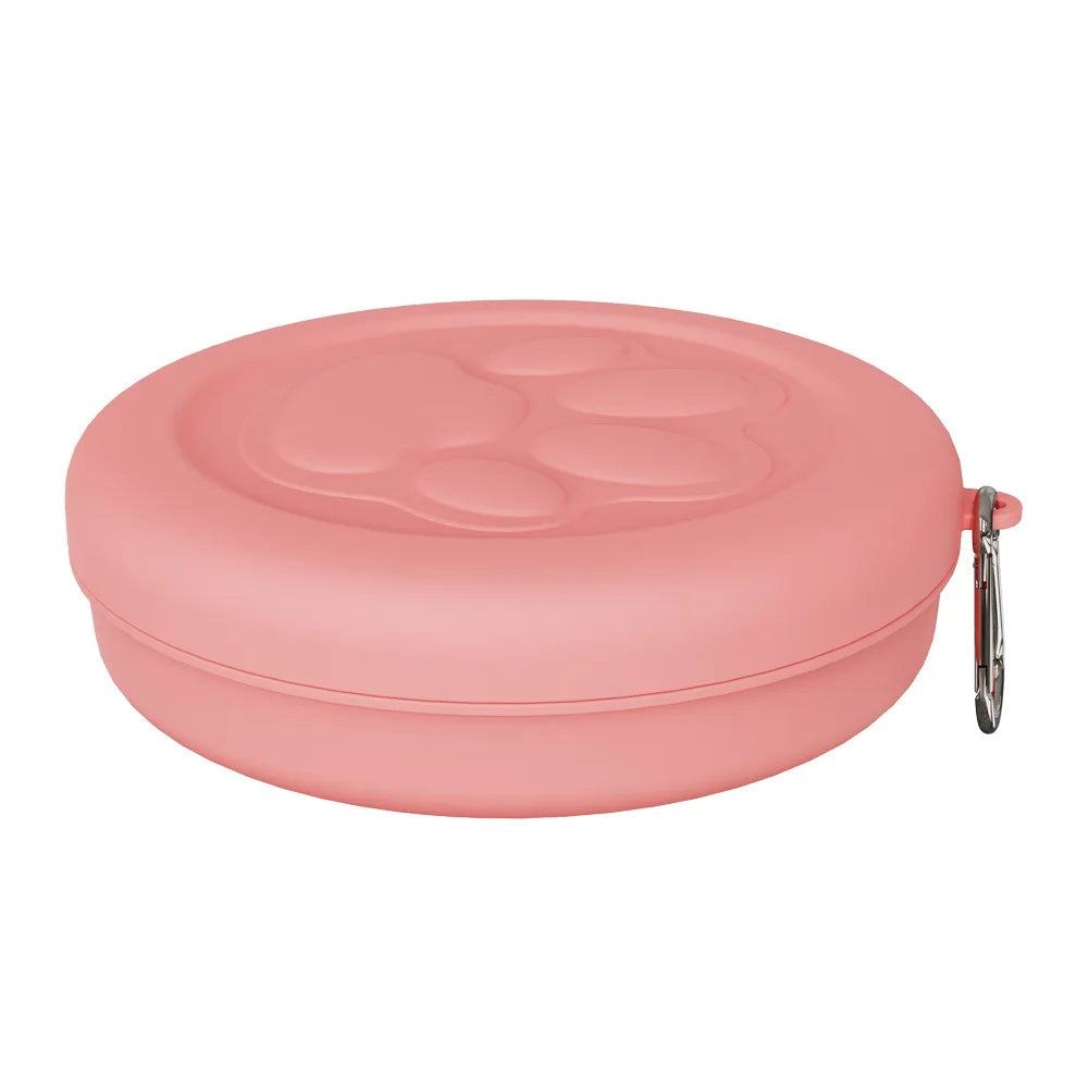 Portable Pet Dog Food Water Container Outdoor Travel Dog Drinking Bowl Durable Pet Feeder Bowl for Cats Dogs Pet Feeding Supply