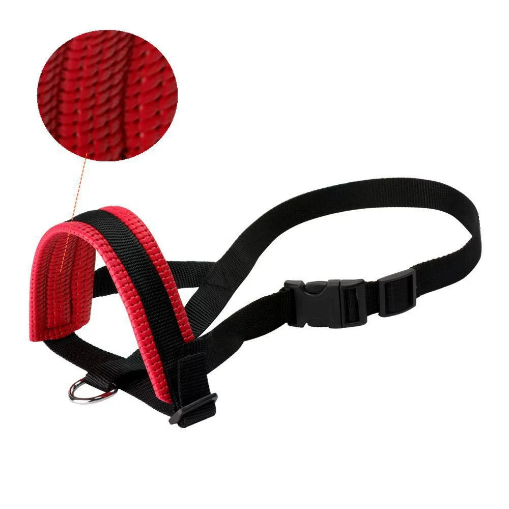 Dog mouth cover, anti bite and anti barking, adjustable mouth cover, comfortable and thick, anti ingestion dog mouth cover