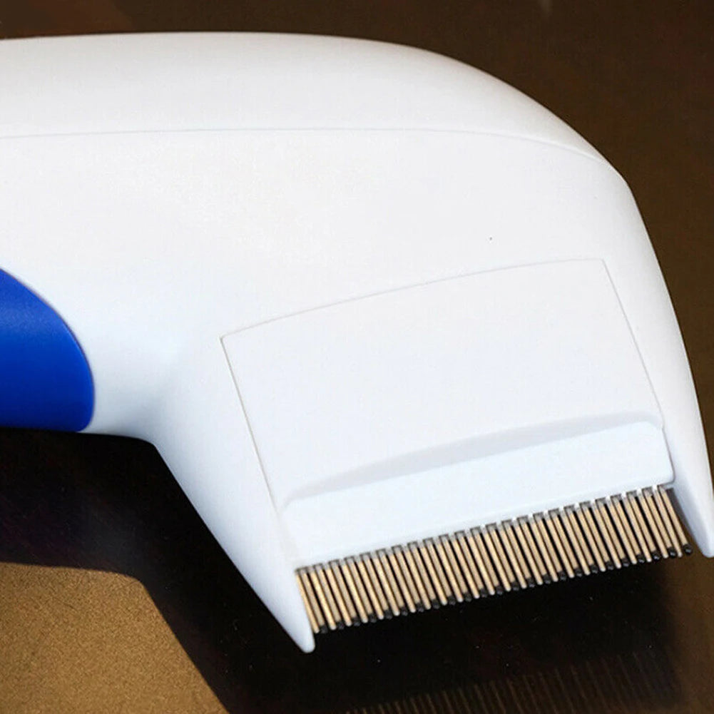 Pet Cat Dog Electric Terminator Brush Anti Removal Kill Lice Cleaner Electric Head Pet Fleas Electronic Lice Comb for Dog