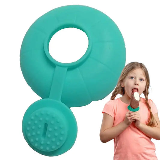 Reusable Silicone Ice Lolly Catcher Anti-drip Popsicle Holders For Kid Washable No Freeze Popsicle Holders For Toddler Girl Boy