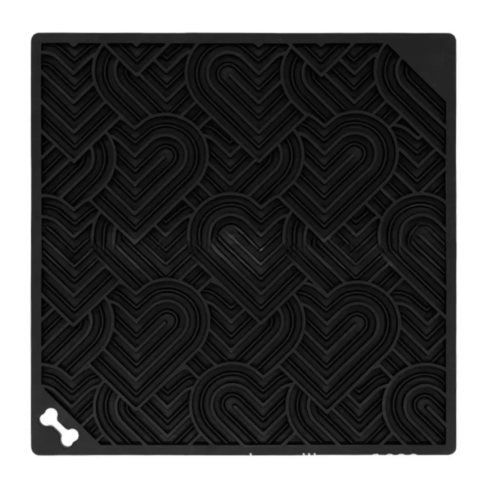 Dog Food Slow Feeder Sniff Mat with Suction Cup for Train Your Dog's Senses Anti-choking Silicone Snuffle Mats Pet Accessories
