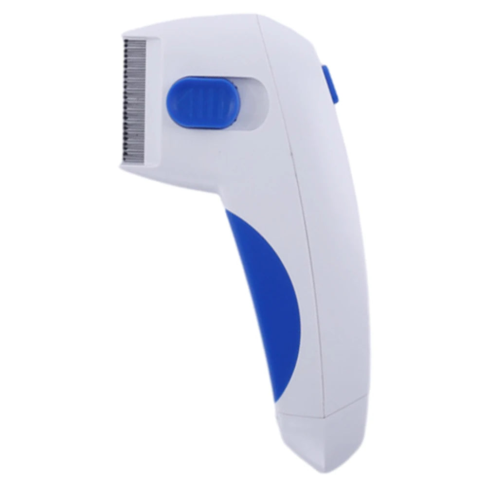 Flea Comb Electric Pet Anti Flea Tick Pest Cat Dog Safe Kills Fleas Pet Supply for Dandruff Removal/Hair Stains/Removing Fleas