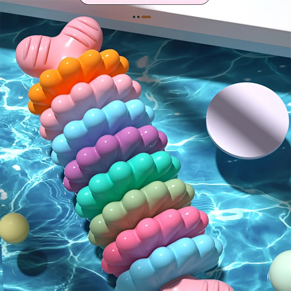 2PCS/SET Pet Toy Dog Chew Bone with Multi-color, Durable, and Teething-resistant Design for Gnawing and Dental Care