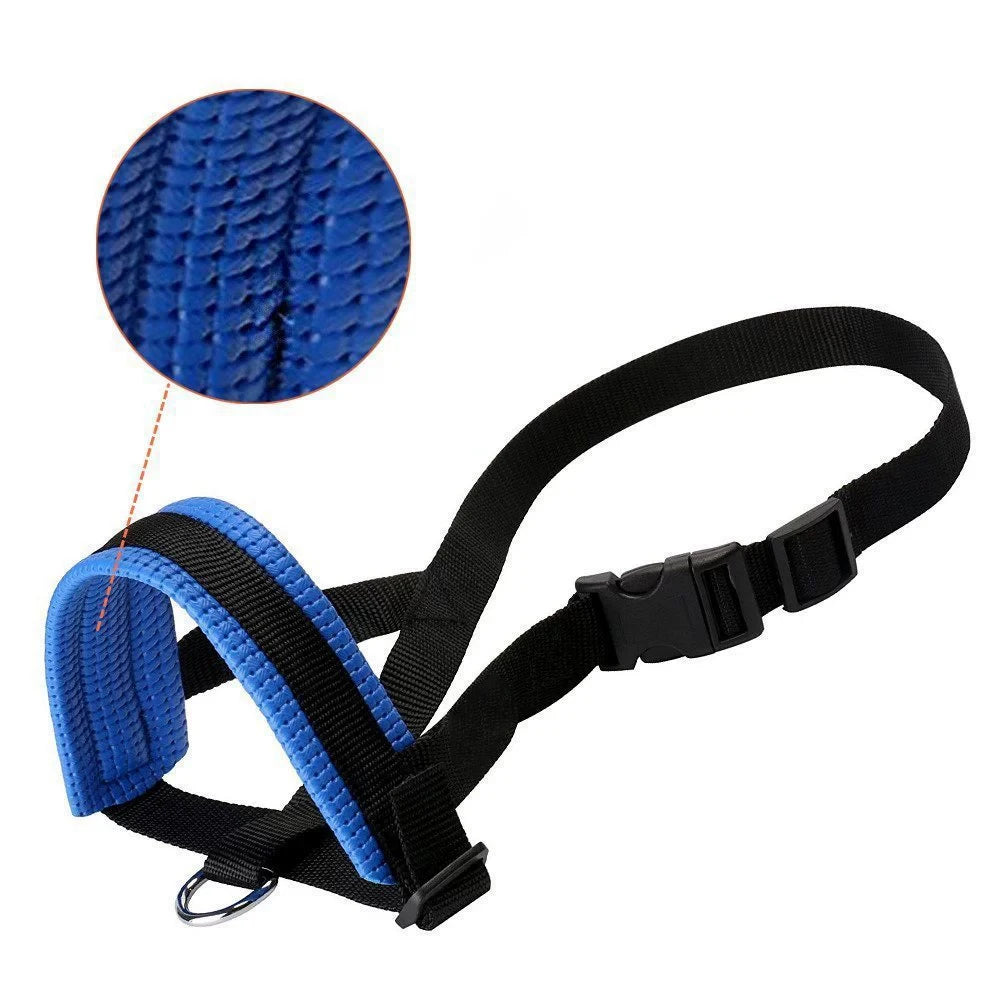 Dog mouth cover, anti bite and anti barking, adjustable mouth cover, comfortable and thick, anti ingestion dog mouth cover